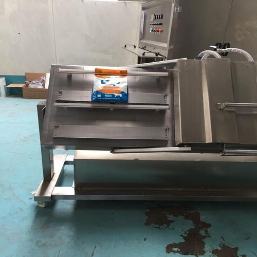 廠家熱賣 傾斜可調式液體真空包裝機 海鮮水產品真空包裝設備定做